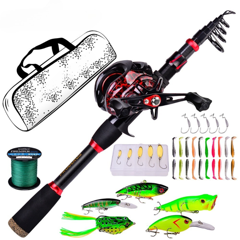 Freshwater Fishing Kit - Kit complet de canne à pêche