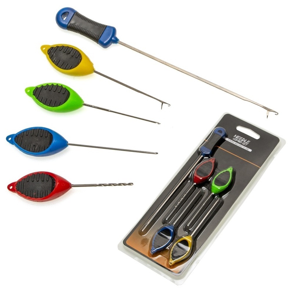 Freshwater Fishing Kit - Lot de 5 aiguilles d'appâtage en
