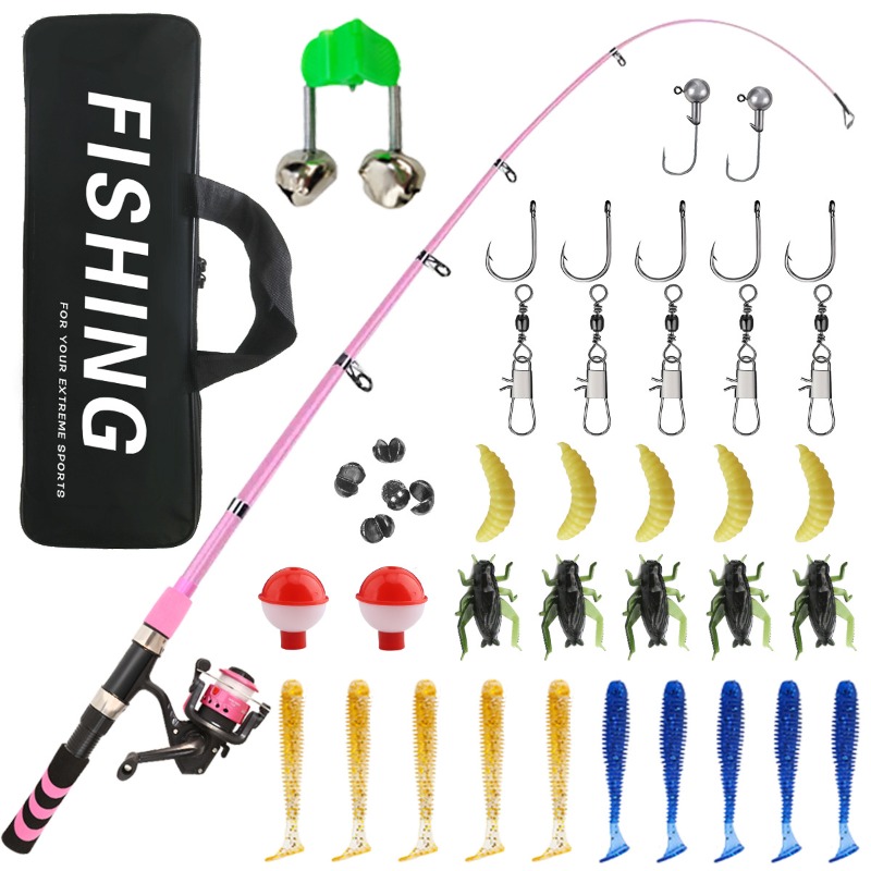 Ensemble combiné de canne à pê - Freshwater Fishing Kit avis et prix