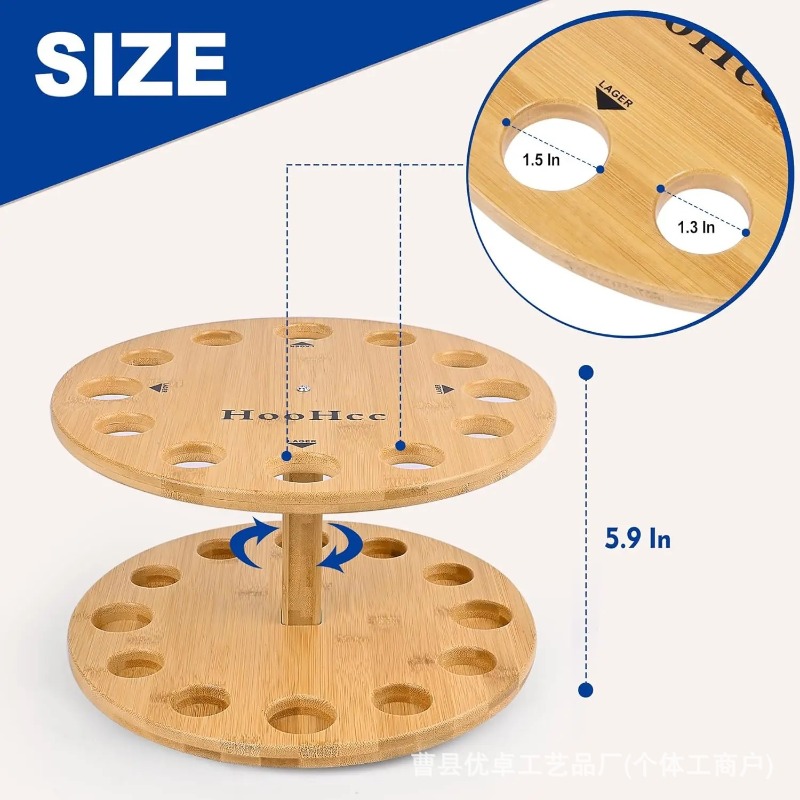 Support de rangement rotatif m - Fishing Equipment Storage avis et prix