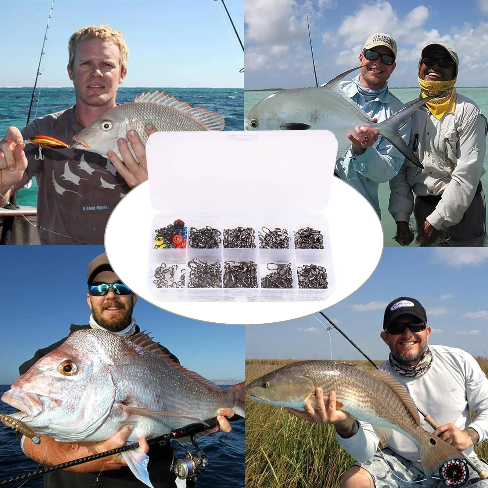 Kit de connecteurs pivotants d - Freshwater Fishing Kit avis et prix