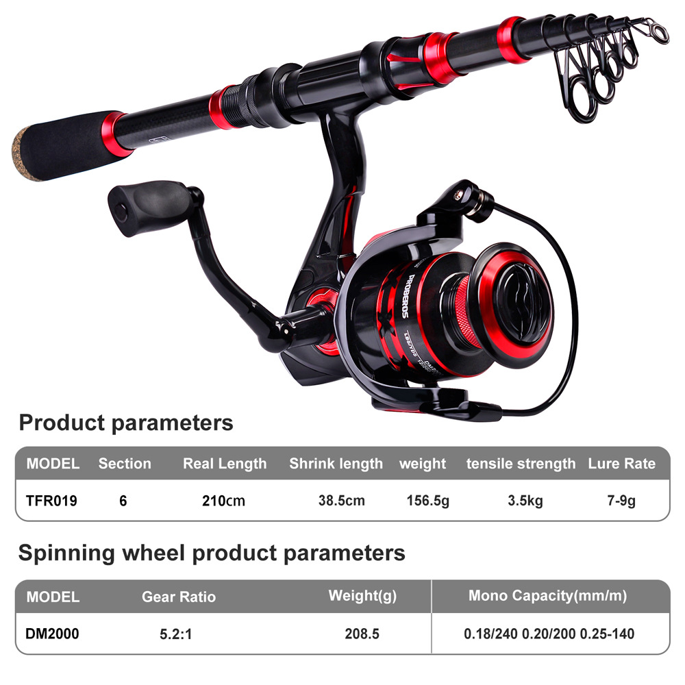 Kit complet de canne à pêche e - Freshwater Fishing Kit avis et prix