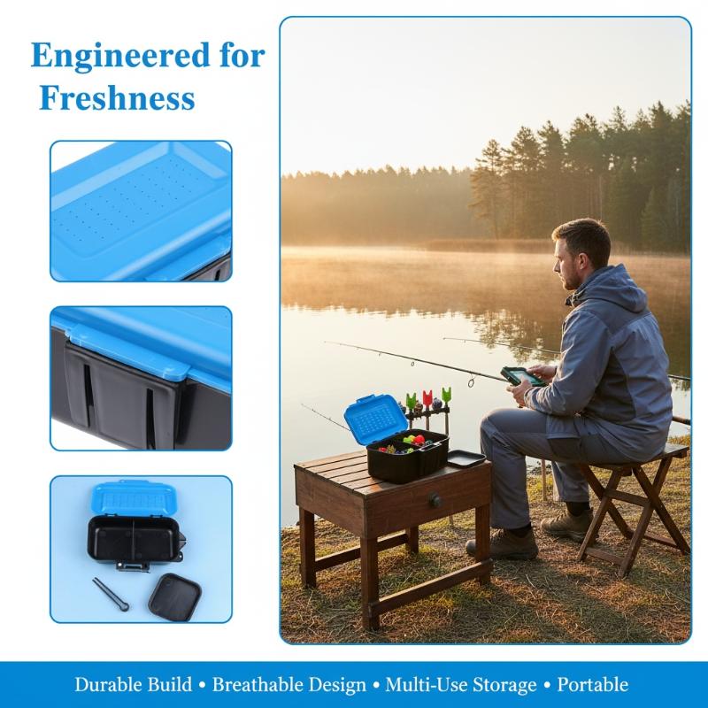 Boîte de rangement portable po - Fishing Equipment Storage avis et prix