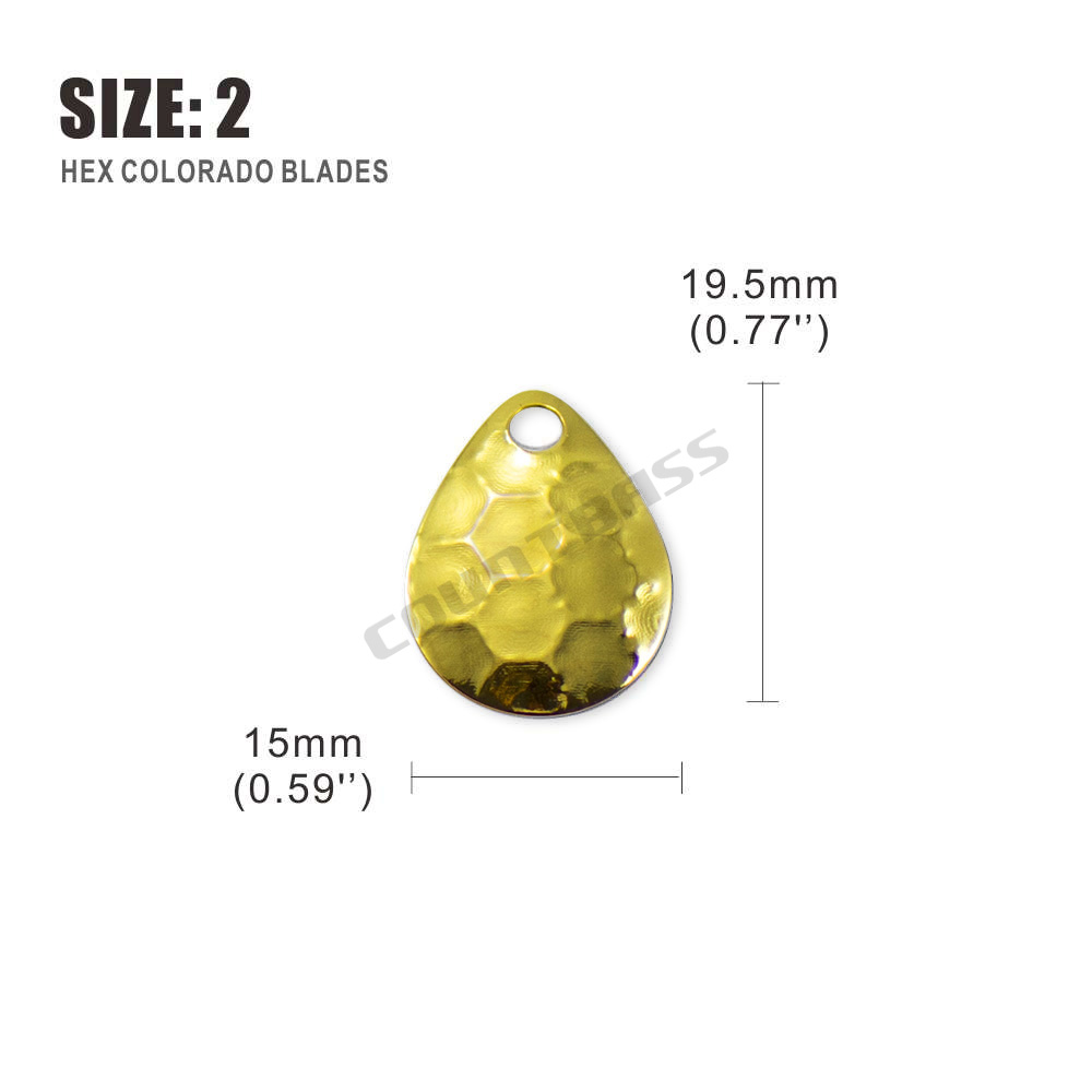 Countbass – lames Spinner Colo - Quality Fishing Equipment avis et prix