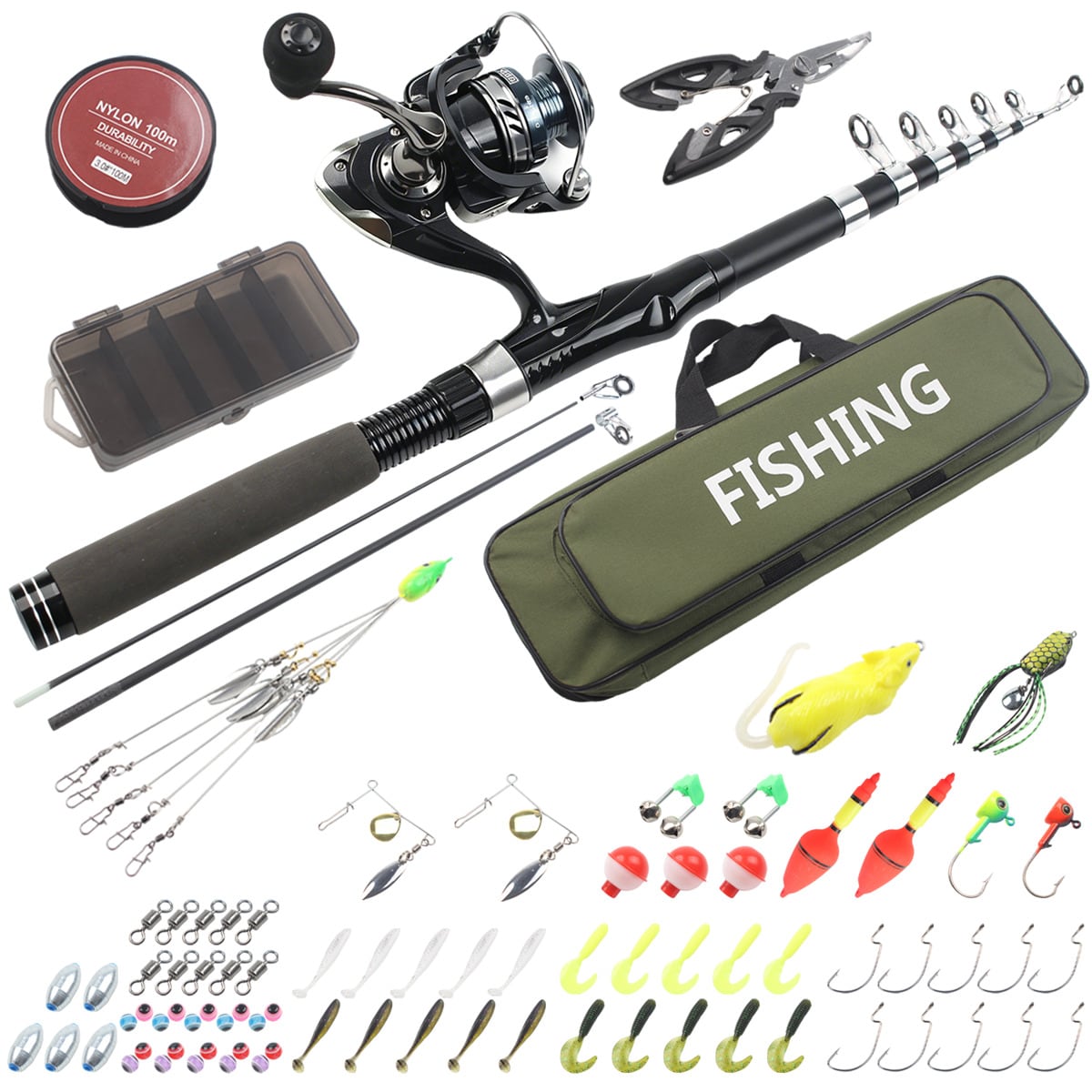 Kit de canne à pêche télescopi - Fishing Equipment Online avis et prix